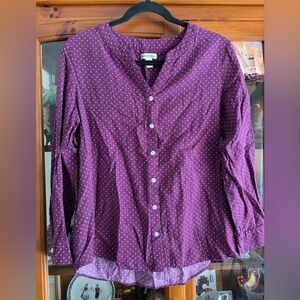 Croft & Barrow Purple Button Down Shirt